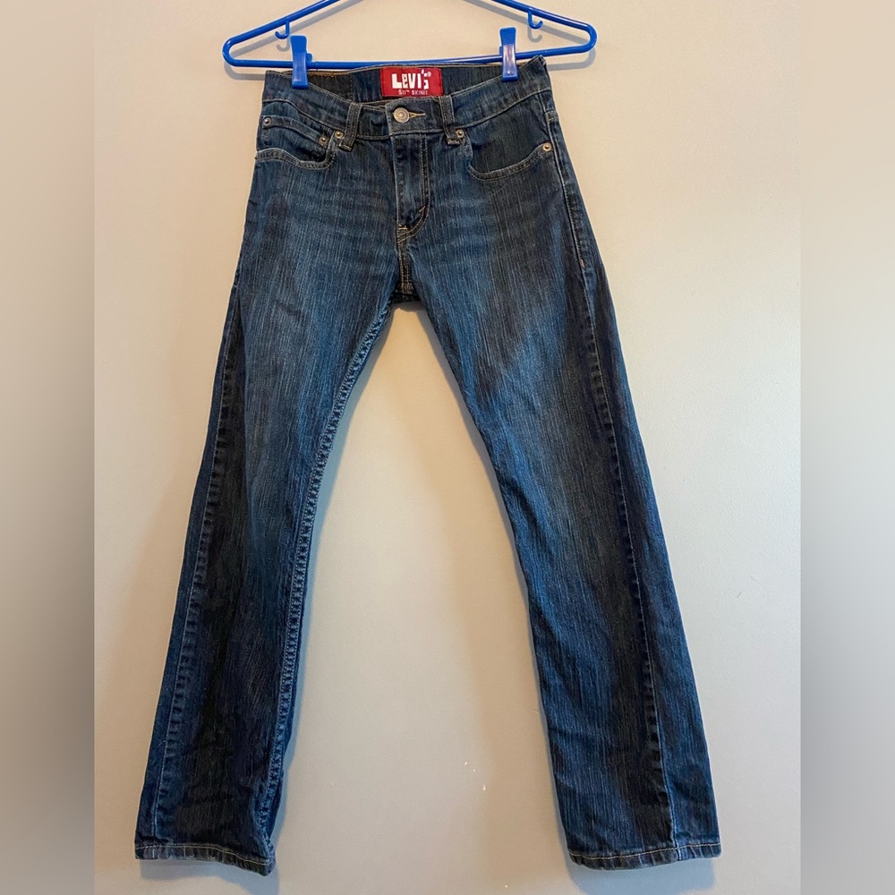 Skinny lowrise vintage Levi jeans 26x26